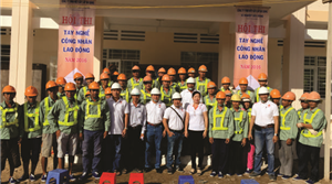 Hội thi nghề công nhân xây dựng Công ty, năm 2016